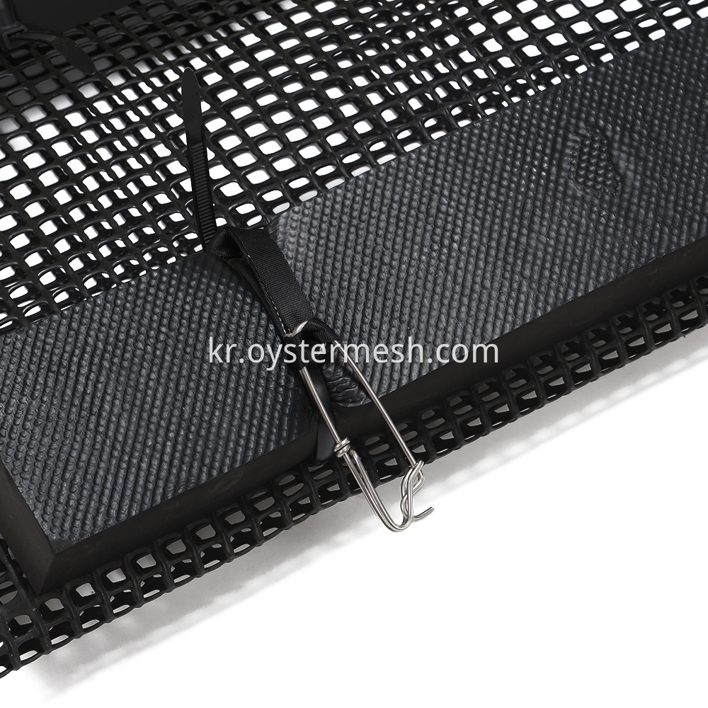 거품 굴 메쉬 백 상어 클립 Foam Oyster Mesh Bag Shark Clip